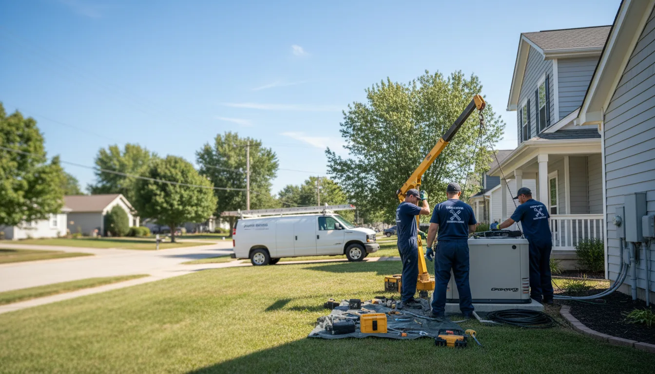 Generator Installation in Blue Mountain, AR near me